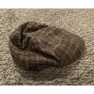 Stetson Newsboy Flat Cap 100% Silk Men's Size XXL